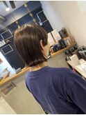 ワイドバングボブ