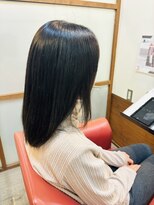 ムードコア 関内店(mu;d Coa) うるつやミディアムヘア