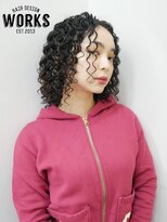 ワークス ヘアデザイン(WORKS HAIR DESIGN)&nbsp;ミディアムスパイラルパーマ