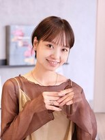 ハーバーズ バイ エムスラッシュ 鎌倉由比ヶ浜(Harbors by M.SLASH)&nbsp;■大人ガーリー/透けバング/耳かけ/マッシュショート/鎌倉4-1★