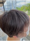 白髪ぼかしでグレージュ