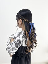 ルノンルージュ(Renon Rouge)&nbsp;ハーフアップ