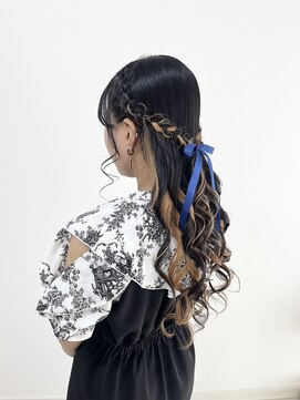 ルノンルージュ(Renon Rouge) ハーフアップ