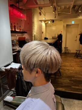 エイトメン 池袋東口店(EIGHT MEN) ブラウングレージュ×マッシュ