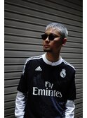大人男子のブリーチカラー