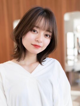 ハバナ 立川(HAVANA) 韓国レイヤー切りっぱなしボブ髪質改善レイヤーボブ前髪