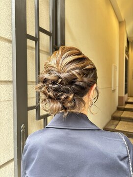 アオ(AO。) 成人式ヘア/横浜ヘアアレンジ/振袖ヘア/パーティーヘア