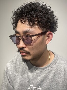 バーバーエレンセカンド 幡ヶ谷(BARBER ellen second)の写真/ご新規様カット＆ナチュラルパーマ¥9900カジュアルからビジネスまでクールにキマるパーマを[幡ヶ谷/理容室]