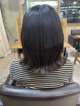 ネオリーブクレア 綱島店(Neolive Krea) ☆グレージュ☆透明感カラー☆艶カラー☆暗髪☆綱島