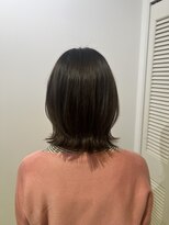 アドラーブル 万代店 (adorable)&nbsp;大人可愛い切りっなしし形レイヤーカットモカブラウン