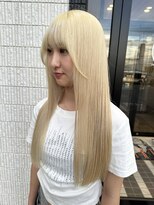 アース 一宮店(HAIR & MAKE EARTH)&nbsp;ブロンドヘア(ブリーチのみ)