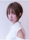 20代30代かわいい/顔周りレイヤー/髪質改善/髪質改善ストレート