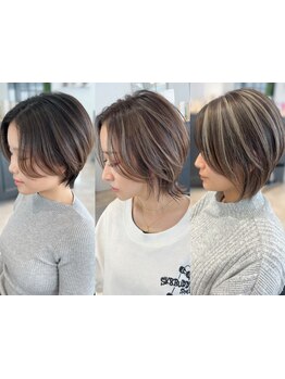 ショートヘアが得意なサロン＊毛先の動きまで計算したカットで、あなたに似合うショートスタイルが叶う♪