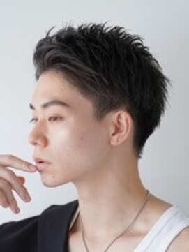 ワン 川崎(ONE) オリーブベージュ/ウェットヘア /レイヤーカット /川崎