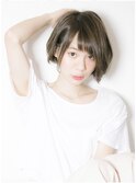 耳掛けショートボブ☆