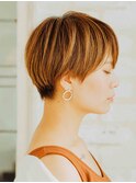 Azule/ショートボブ/アッシュブラウン