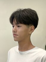 ビューエヒメ(VIEW EHIME)&nbsp;韓国フェザーショートブルーブラック10代20代30代