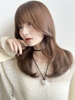 バイオレットジェム(Violet`jem) 柔らかヘーゼルベージュ/韓国風レイヤースタイル AN-38