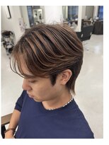 バース 梅田中崎町店(BIRTH)&nbsp;メンズハイライトバレイヤージュメッシュ