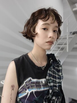 ユルクメゾンシティ 名古屋(JURK MAISON CITY) 【ami style】コントラストカラー×ショートボブ