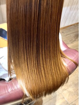 【おすすめクーポン◎】"髪質改善ストレート"で乾かすだけできまる指通りなめらかな理想の美髪へ