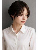 アーツ 町田(arts) ★明るい白髪染めと髪質改善の大人ショートボブ