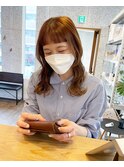 ゆる巻きヘア
