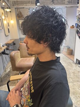 ヘアーワークス ヘルム 渋谷店(HAIR WORKS HELM) 【HELM渋谷】グランジパーマ