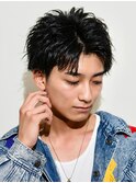 アップバングショート