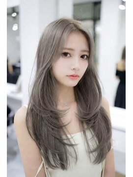 エルサザリープ 三宮(Elsa the leap) ミルクティーグレージュ/ヘーゼルブラウン/ハッシュカット