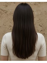 hum 立川【ハム】髪質改善・酸性ストレート・縮毛矯正 ココアベージュ/オリーブグレー/小顔/黒髪[立川/髪質改善]