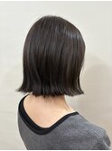 顎下ボブ×アッシュグレージュ/ Tink横浜　亀田実花