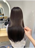 髪質改善＊ロングレイヤーグレーベージュ＊美髪【Zina船橋】