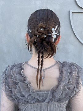 トレンドカチモリヘアセットお呼ばれヘア10代20代30代