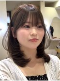 トレンドのミディアムレイヤー/大阪・梅田/レイヤーカット