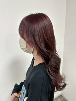 ビーグレイス ピンク×巻髪ふわり