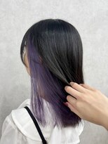 アン ブリーチ 大宮駅東口店(UN BLEACH)&nbsp;ブリーチ2回インナーラベンダーカラー♪