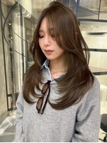 シスター(sister)&nbsp;お洒落レイヤーカットハッシュカットレイヤーボブ国分寺韓国ヘア