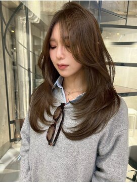 シスター(sister) お洒落レイヤーカットハッシュカットレイヤーボブ国分寺韓国ヘア