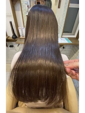 ミルク(MILK) 髪質改善トリートメント×白髪染め×大人可愛い×ブラウンカラー