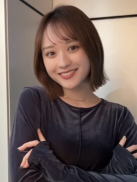 ロンド 銀座(Lond) ☆春日☆ニュアンスウルフワンホンレイヤーダークブルーボブ69
