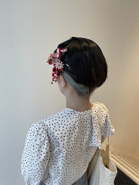 ジュール  くずは駅前(Jour) タイトなローシニヨン