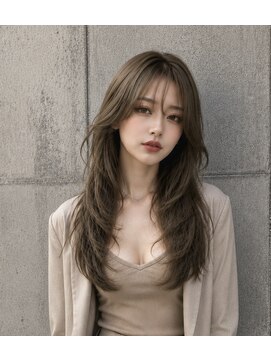 リティアンドビューティースタジオモッズシブヤ(LITTY&beauty studio M.O.D shibuya) グレージュ/ハッシュカット/レイヤーカット/髪質改善