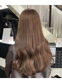 beige hair