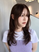 ルトワ(Lutowa)&nbsp;ダークパープル/ナチュラルショート/ミルクブラウン/夏/東広島