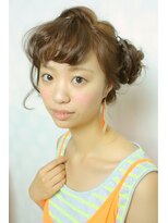 パーティへアアレンジ