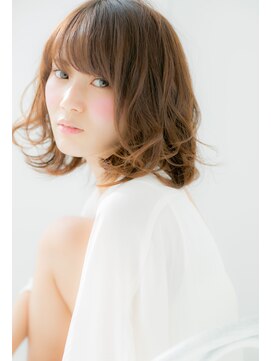 ローレン(LOREN) ローレン大島優子さん風♪大人愛され抜け感ウェーブボブ☆