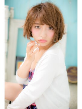 ミック ヘアアンドビューティー 大山店(miq  Hair&Beauty) ラフな可愛さ♪スウィートボブ
