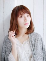 ヘアメイク ナル(hair make nalu)&nbsp;ツヤ感のあるワンカールスタイル