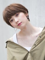 エムクランメイクス 原宿 表参道(m.clan MAKE'S)&nbsp;大人かわいい ひし形シルエット 小顔 【エアリーショート/ボブ】